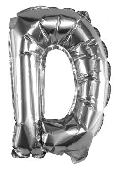 Folienballon Happy Birthday silber 40 cm