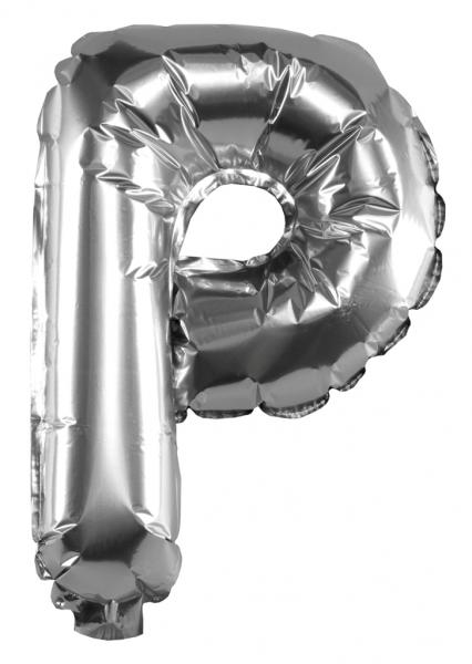 Folienballon Happy Birthday silber 40 cm