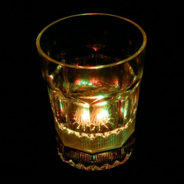 Led Becher Cocktailglas 400 ml Farbwechsel bunt