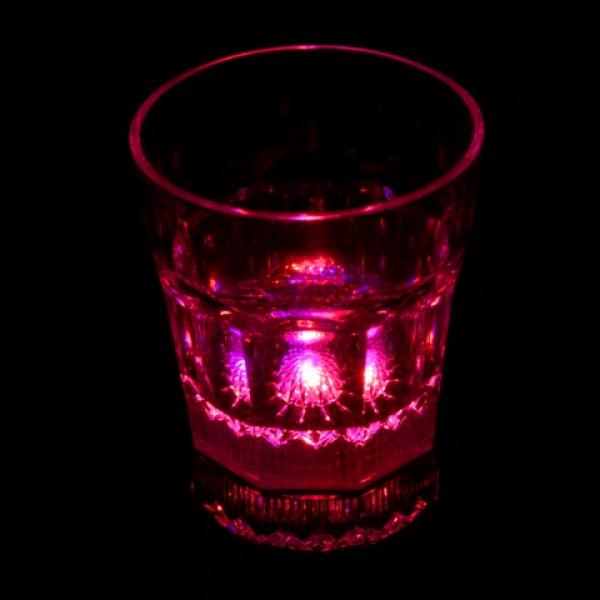 Led Becher Cocktailglas 400 ml Farbwechsel bunt